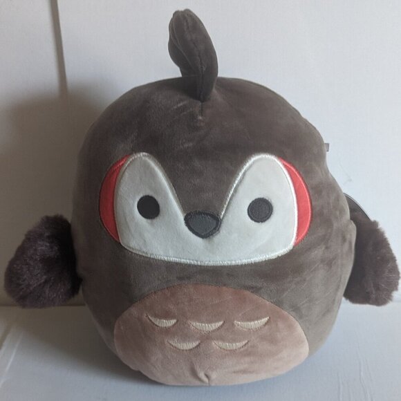 NWT HTF 8" Theodore Roadrunner Squishmallows Brown Bird Crest Plushie Animal NEW - Picture 2 of 8